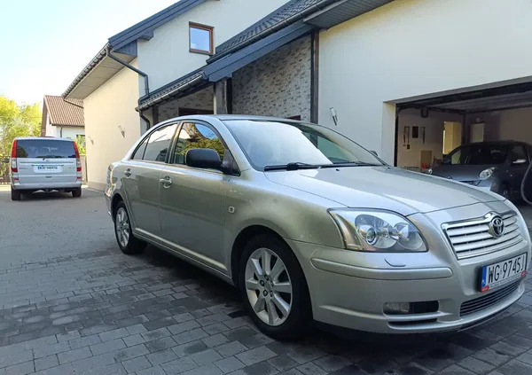 samochody osobowe Toyota Avensis cena 10000 przebieg: 343864, rok produkcji 2004 z Pilawa